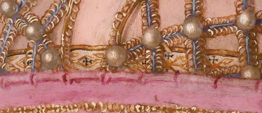 Close up, Eleonora Di Toledo portrait, 1543.