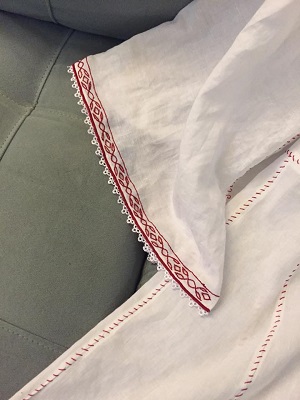 Shushanna's camicia / chemise in progress