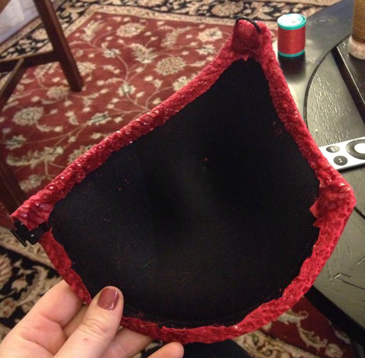 Covering the Ruby Bra Cups