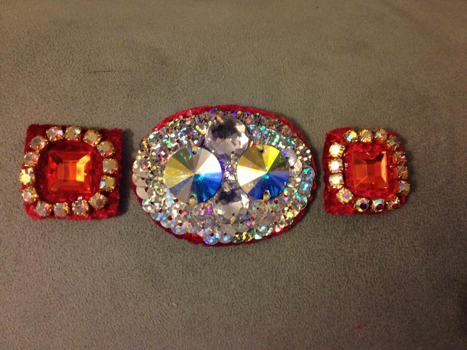 Ruby Belt Pieces