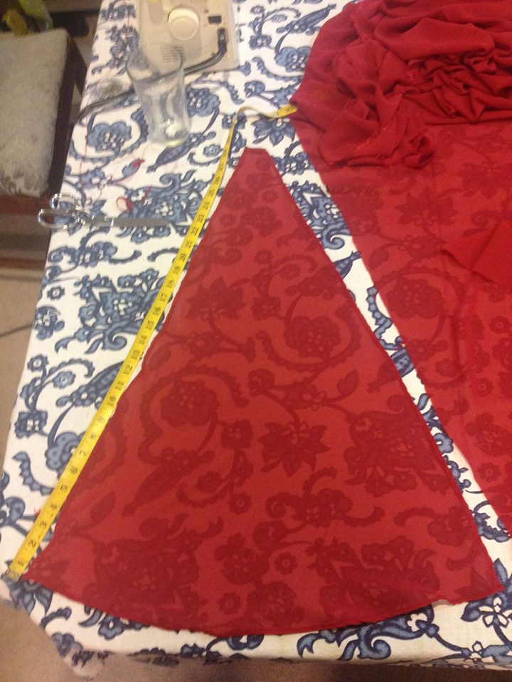 Ruby Skirt Chiffon Insert